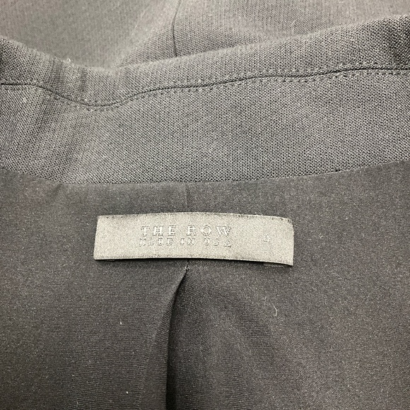 THE ROW BLACK CREPE JACKET - Picture 4 of 4